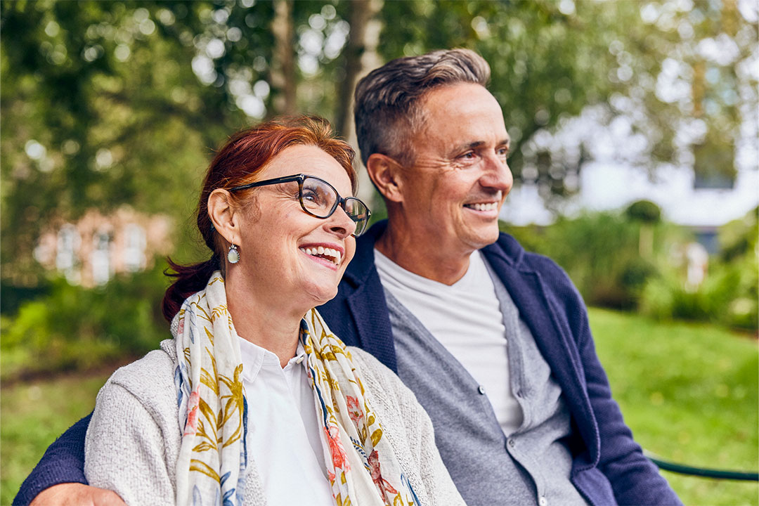 couple in park